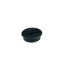 Imanes Magnéticos Para Pizarra Nobo, Paquete De 10 Imanes De Colores De 24 Mm Negro