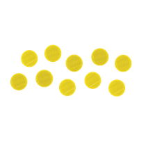 Imanes Magnéticos Para Pizarra Nobo, Paquete De 10 Imanes De Colores De 32Mm Amarillo