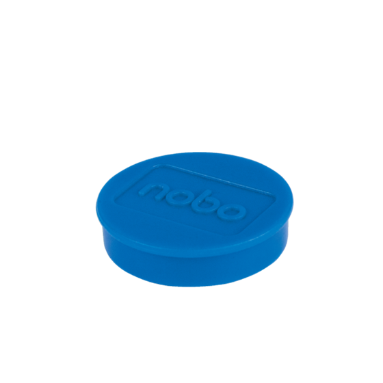 Imanes Magnéticos Para Pizarra Nobo, Paquete De 10 Imanes De Colores De 32Mm Azul