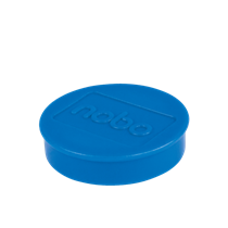 Imanes Magnéticos Para Pizarra Nobo, Paquete De 10 Imanes De Colores De 38Mm Azul