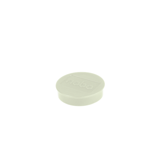 Imanes Magnéticos Para Pizarra Nobo, Paquete De 10 Imanes De Colores De 38Mm Blanco