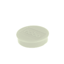 Imanes Magnéticos Para Pizarra Nobo, Paquete De 10 Imanes De Colores De 38Mm Blanco