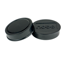 Imanes Magnéticos Para Pizarra Nobo, Paquete De 10 Imanes De Colores De 38Mm Negro