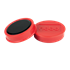Imanes Magnéticos Para Pizarra Nobo, Paquete De 10 Imanes De Colores De 38Mm Rojo