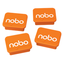 Imanes Nobo Color Naranja De 18 × 22 Mm Naranja