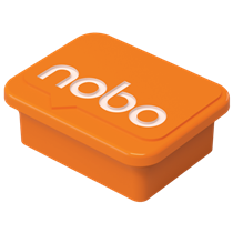 Imanes Nobo Color Naranja De 18 × 22 Mm Naranja