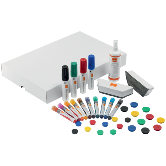 Kit De Accesorios Para Pizarra Del Sistema De Colaboración Móvil Move & Meet De Nobo