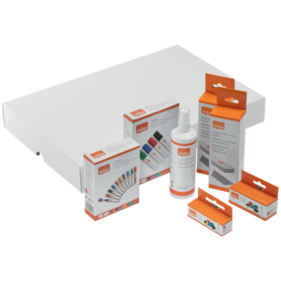 Kit De Accesorios Para Pizarra Del Sistema De Colaboración Móvil Move & Meet De Nobo
