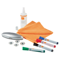 Kit De Iniciación Para Pizarra Blanca Glass Nobo