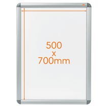 Marco Publicitario Nobo De 500 × 700 Mm Plata
