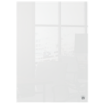 Mini Blocs De Notas De Pizarra Blanca De Cristal  Nobo 230X152Mm, Paquete De 2 Blanco
