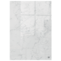 Mini Blocs De Notas De Pizarra Blanca De Cristal  Nobo 230X152Mm, Paquete De 2 Blanco