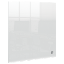 Mini Pizarra Blanca Acrílica Transparente Nobo De Escritorio O De Pared 300X300 Mm Transparente