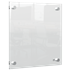 Mini Pizarra Blanca Acrílica Transparente Nobo De Pared 300X300 Mm Transparente