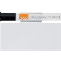 Mini Pizarra Blanca Magnética Alargada Nobo 140X360Mm Blanco