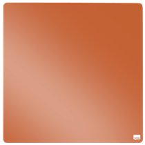 Mini Pizarra Magnética Tile Nobo 360Mmx360Mm Naranja