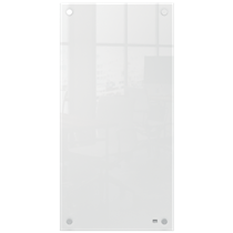 Panel De Pizarra Blanca De Cristal Pequeño Nobo 300X600 Mm Blanco