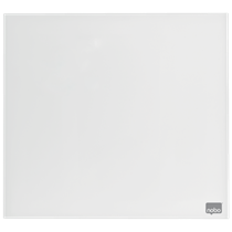 Pizarra Blanca De Cristal Magnético Pequeña Nobo 300X300 Mm Blanco Brillante