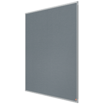 Pizarra Blanca De Melamina Nobo Essence 1500X1200Mm Gris