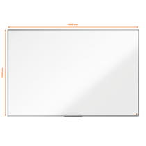 Pizarra Blanca De Melamina Nobo Essence 1800X1200Mm Blanco