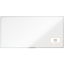 Pizarra Blanca De Melamina Nobo Essence 2400X1200Mm Blanco