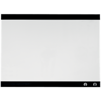 Pizarra Blanca Magnética Pequeña Con Clip Para Notas Nobo 430X580 Mm Blanco