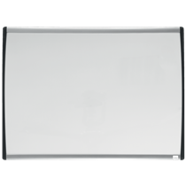 Pizarra Blanca Magnética Pequeña Con Marco Arqueado Nobo 585X430 Mm Gris