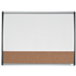 Pizarra Blanca Magnética Pequeña Con Tablero De Anuncios De Corcho Nobo 585X430Mm Blanco