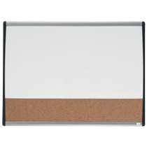 Pizarra Blanca Magnética Pequeña Con Tablero De Anuncios De Corcho Nobo 585X430Mm Blanco