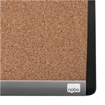 Pizarra Blanca Magnética Pequeña Con Tablero De Anuncios De Corcho Nobo 585X430Mm Blanco