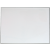 Pizarra Blanca Magnética Pequeña Nobo Con Marco De Aluminio De 585X430 Mm Blanco