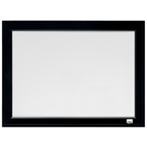 Pizarra Blanca Magnética Pequeña Nobo Con Marco Negro 585X430 Mm Negro