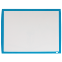 Pizarra Blanca Magnética Pequeña Nobo De 585X430 Mm Azul