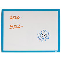 Pizarra Blanca Magnética Pequeña Nobo De 585X430 Mm Azul