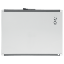 Pizarra Blanca Magnética Pequeña Nobo De 585X430 Mm Blanco