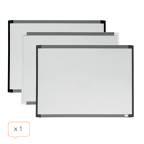 Pizarra Blanca Magnética Pequeña Nobo De 585X430 Mm Blanco