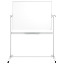 Pizarra Blanca Móvil De Esmalte Classic De Nobo, 1200 × 900 Mm Blanco