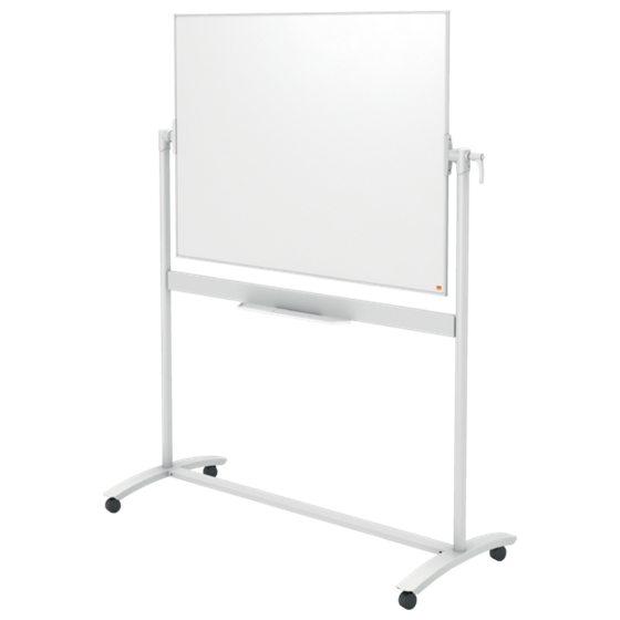 Pizarra Blanca Móvil De Esmalte Classic De Nobo, 1200 × 900 Mm Blanco