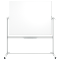 Pizarra Blanca Móvil De Esmalte Classic De Nobo, 1500 × 1200 Mm Blanco