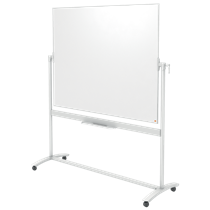 Pizarra Blanca Móvil De Esmalte Classic De Nobo, 1500 × 1200 Mm Blanco