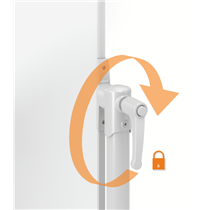 Pizarra Blanca Móvil Nano Clean™ Classic De Nobo, 1500 × 1200 Mm Blanco