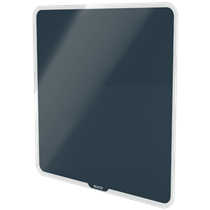 Pizarra De Cristal Magnético Leitz Cosy 450X450 Mm Gris Terciopelo