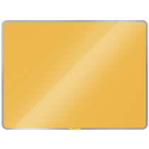 Pizarra De Cristal Magnético Leitz Cosy 800X600 Mm Amarillo Cálido