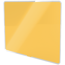 Pizarra De Cristal Magnético Leitz Cosy 800X600 Mm Amarillo Cálido