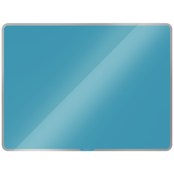 Pizarra De Cristal Magnético Leitz Cosy 800X600 Mm Azul Calma