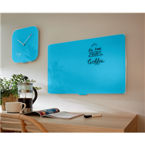 Pizarra De Cristal Magnético Leitz Cosy 800X600 Mm Azul Calma