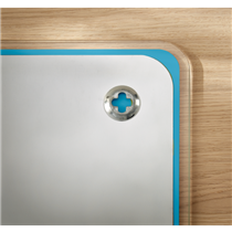 Pizarra De Cristal Magnético Leitz Cosy 800X600 Mm Azul Calma