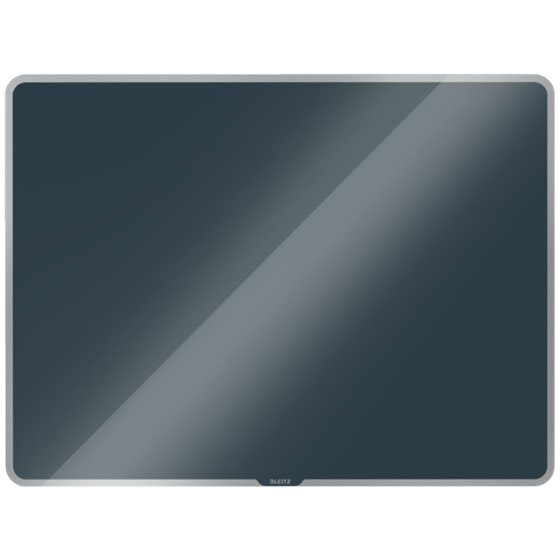 Pizarra De Cristal Magnético Leitz Cosy 800X600 Mm Gris Terciopelo