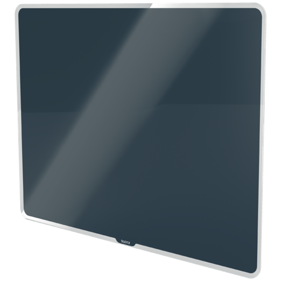 Pizarra De Cristal Magnético Leitz Cosy 800X600 Mm Gris Terciopelo