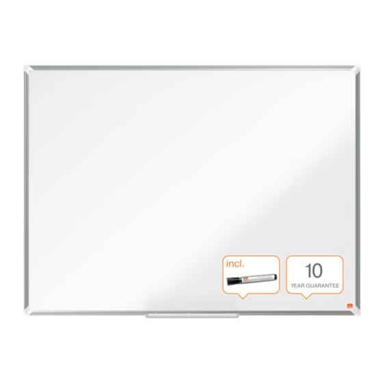 Pizarra De Melamina Nobo Premium Plus De 1200X900Mm Blanco
